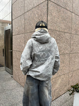 Tie Dye Anorak Hoodie