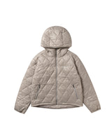 BU QUILTING HOODED JACKET