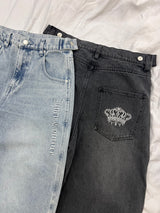 【9090girl×Juicy Couture】Baggy Denim Pants