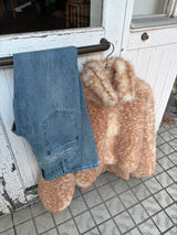 bambi fur zip jacket