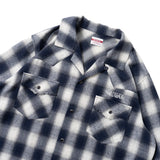 西方漸變止回襯衫