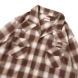 西方漸變止回襯衫