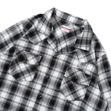 西方漸變止回襯衫