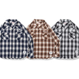 西方漸變止回襯衫