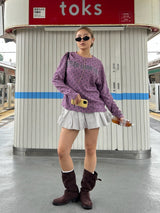 star waffle long tee