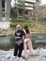 Gradation universal logo special pack sweat set up