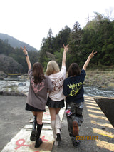 Foil pigment butterfly logo ss tee