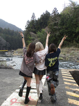 Foil pigment butterfly logo ss tee