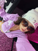【9090girl×Juicy Couture】90 Logo Zip Hoodie