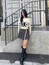 3WAY OFF SHOULDER KNIT