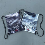 9090 × umbro Printed Game Knapsack