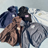 90徽標迷彩連帽衫