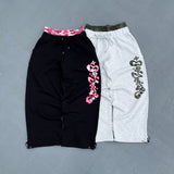 Kira logo docking sweat pants