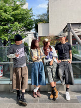 各種寬鬆牛仔短褲