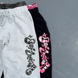 Kira logo docking sweat pants