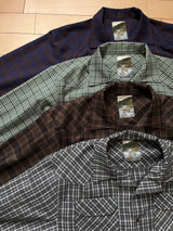 Assorted check short box shirts