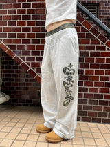 Kira logo docking sweat pants