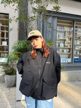 2way wrinkles nylon jacke