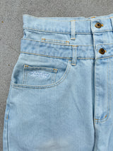 Double Waist Baggy Denim