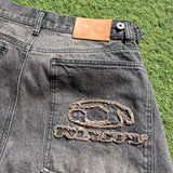 Studs Buggy Denim Shorts