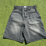 Studs Buggy Denim Shorts