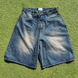 Studs Buggy Denim Shorts