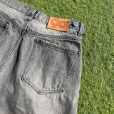 Studs Damage Buggy Denim