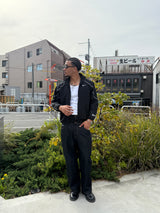 Double Waist Baggy Denim