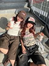 SC 로고 라메 SS 티