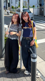 SC 로고 라메 SS 티