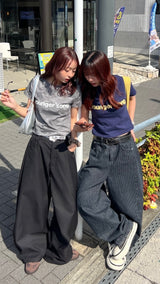 SC 로고 라메 SS 티