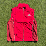 기술 지퍼 나일론 조끼