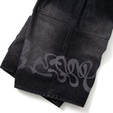 BU 데님 짧은 바지