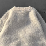 Genzai Boro 큰 로고 니트