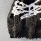 Genzai Boro 큰 로고 니트