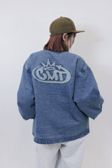 코듀로이 칼라 데님 재킷