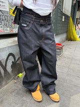 Double Waist Baggy Denim