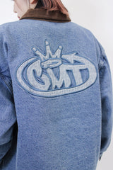 코듀로이 칼라 데님 재킷