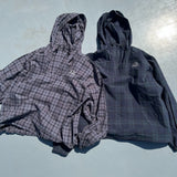 Heisei徽標檢查棉花Anorak