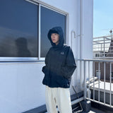 Heisei徽標檢查棉花Anorak