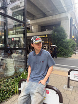 하트 패치 로고, 폴로 셔츠 같은 빈티지 스타일