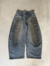 9090 OG Logo Painted Denim Pants