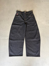9090 OG Logo Painted Denim Pants