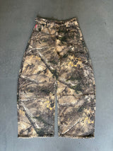 9090 OG Logo Painted Denim Pants