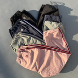 N logo sideline NYLON PANTS