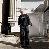 N logo sideline NYLON PANTS