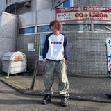 N logo sideline NYLON PANTS
