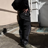N logo sideline NYLON PANTS