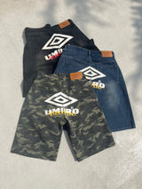 umbro × younger song wide jorts