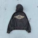 9090 × umbro Denim Zip Hoodie